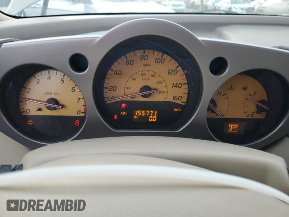2004 Nissan Murano SE z VIN JN8AZ08W94W328592, wystawiony jako Copart lot #56763755 z przebiegiem 155 771 mil mil oraz Czysty tytuł • Clean title. Historia ofert i sprzedaży dostępna na DreamBid. Obrazek 9.