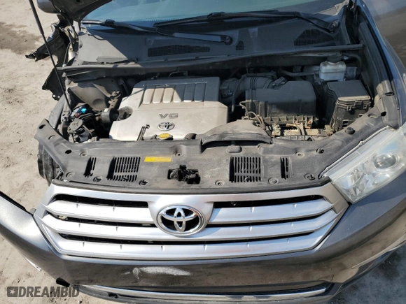 2012 Toyota Highlander with VIN 5TDBK3EH8CS156453, listed as a Copart auction lot 49958205 with 58,602 mi miles and Salvage Title. Bid and sale history available at carsss.com. Image 12.