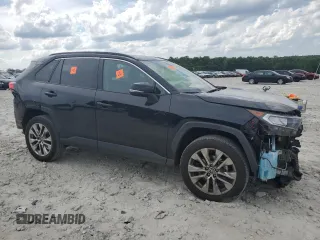 2021 Toyota RAV4 XLE Premium with VIN 2T3C1RFV9MW162776, listed as a Copart auction lot 55336675 with 79,060 mi miles and Salvage title. Bid and sale history available at DreamBid. Image 4.