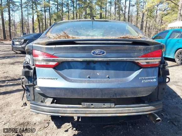 2018 Ford Fusion Hybrid Titanium with VIN 3FA6P0RUXJR151320, listed as a IAAI auction lot 41706229 with 275,101 mi miles. Bid and sale history available at carsss.com. Image 16.