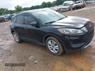 2020 Ford Escape S with VIN 1FMCU0F65LUA21111, listed as a IAAI auction lot 42371480 with 60,988 mi miles and . Bid and sale history available at DreamBid. Image 1.