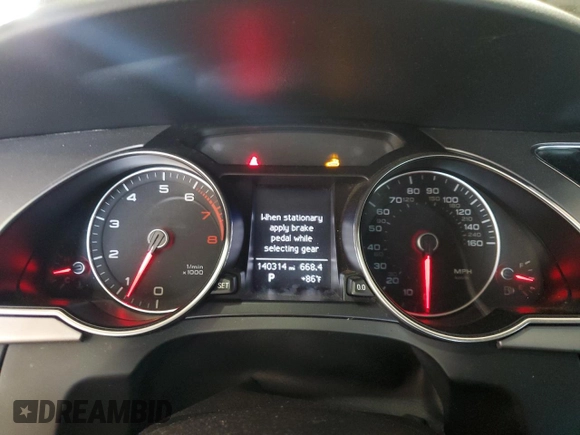 2013 Audi A5 Premium Plus z VIN WAULFAFH8DN007248, wystawiony jako Copart lot #59521145 z przebiegiem 140 314 mil mil oraz Szkoda całkowita • Salvage title. Historia ofert i sprzedaży dostępna na DreamBid. Obrazek 9.