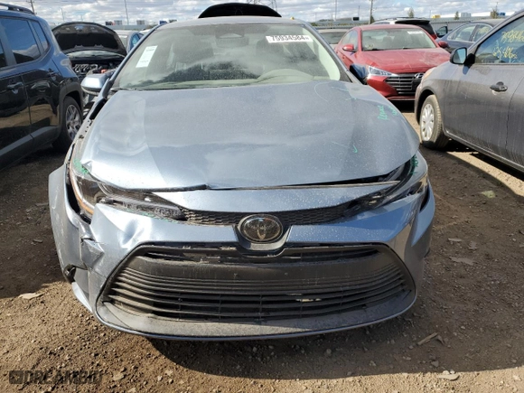 2024 Toyota Corolla LE with VIN 5YFB4MDE0RP213088, listed as a Copart auction lot 75934584 with 9,980 mi miles and Salvage Title. Bid and sale history available at carsss.com. Image 5.