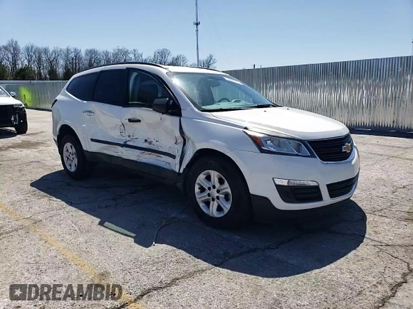 2017 Chevrolet Traverse LS with VIN 1GNKRFED9HJ180489, listed as a Copart auction lot 52387775 with Not provided miles and Salvage title. Bid and sale history available at DreamBid. Image 12.
