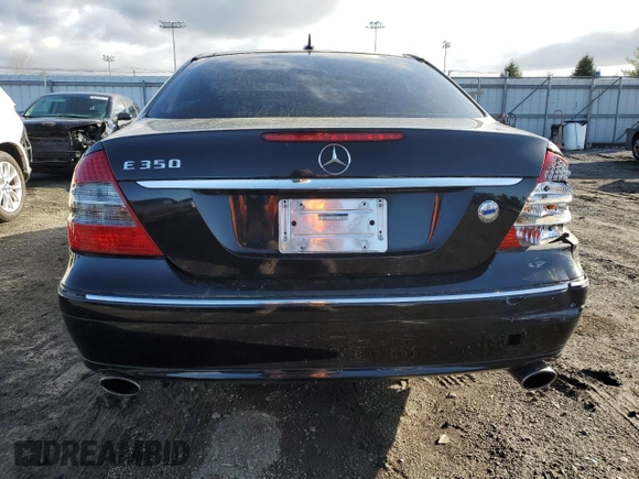 2007 Mercedes-Benz E-Class 3.5L with VIN WDBUF56X77B166210, listed as a Copart auction lot 51114065 with 165,297 mi miles and Salvage Title. Bid and sale history available at carsss.com. Image 6.