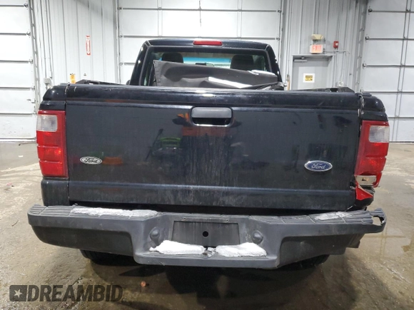 2004 Ford Ranger XL with VIN 1FTYR10U04PA68765, listed as a Copart auction lot 44692375 with 134,975 mi miles and Salvage Title. Bid and sale history available at carsss.com. Image 6.