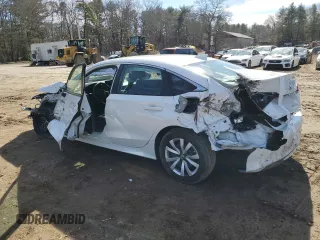 2025 Honda Civic Sedan LX with VIN 2HGFE2F2XSH523493, listed as a Copart auction lot 46937755 with 10,134 mi miles and Salvage Title. Bid and sale history available at carsss.com. Image 2.
