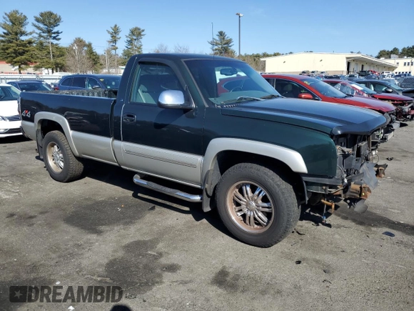 2003 Chevrolet Silverado 1500 LS with VIN 1GCEK14V23Z259763, listed as a Copart auction lot 49145915 with 104,897 mi miles and Salvage Title. Bid and sale history available at DreamBid. Image 4.