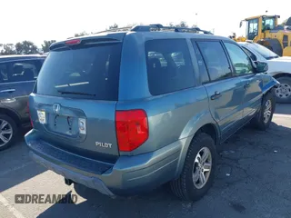 2005 Honda Pilot EX-L with VIN 2HKYF18565H534394, listed as a IAAI auction lot 41539630 with 168,384 mi miles. Bid and sale history available at carsss.com. Image 4.