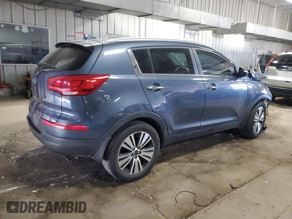 2016 Kia Sportage EX with VIN KNDPC3AC3G7816461, listed as a Copart auction lot 56691275 with 122,520 mi miles and Non repairable. Bid and sale history available at DreamBid. Image 3.