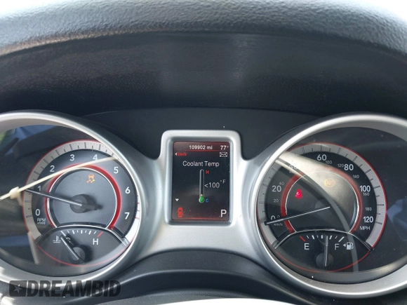 2013 Dodge Journey American Value with VIN 3C4PDCAB4DT503821, listed as a IAAI auction lot 42462848 with 109,902 mi miles and . Bid and sale history available at DreamBid. Image 7.