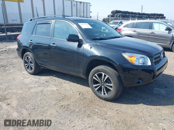 2008 Toyota RAV4 with VIN JTMBD33V486054738, listed as a IAAI auction lot 41811127 with 137,946 mi miles. Bid and sale history available at carsss.com. Image 1.