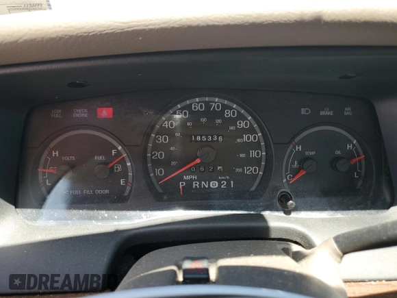 2003 Ford Crown Victoria LX z VIN 2FAFP74W43X123583, wystawiony jako Copart lot #57677555 z przebiegiem 185 336 mil mil oraz Szkoda całkowita • Salvage title. Historia ofert i sprzedaży dostępna na DreamBid. Obrazek 9.