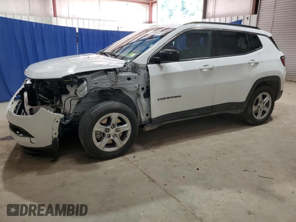 2024 Jeep Compass Latitude с VIN 3C4NJDBN8RT605547, выставлен на аукционе Copart как лот 62013365 с пробегом 23 793 миль миль и Чистый • Clean title. История ставок и продаж доступна на DreamBid. Изображение 1.