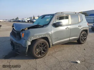 2017 Jeep Renegade Altitude with VIN ZACCJABH5HPE89956, listed as a Copart auction lot 85488764 with 111,872 mi miles and Salvage Title. Bid and sale history available at carsss.com. Image 1.