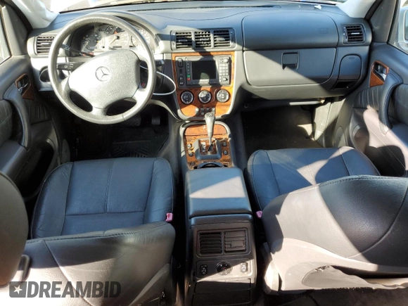 2002 Mercedes-Benz M-Class with VIN 4JGAB54E62A338903, listed as a Copart auction lot 83446494 with 63,255 mi miles and Clean Title. Bid and sale history available at carsss.com. Image 8.