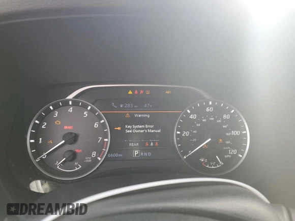 2024 Nissan Frontier SV with VIN 1N6ED1FJXRN637443, listed as a Copart auction lot 49068835 with 6,600 mi miles and Salvage title. Bid and sale history available at DreamBid. Image 9.