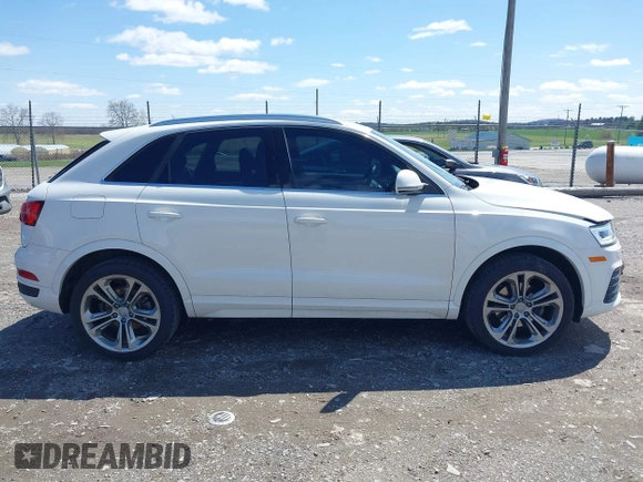 2016 Audi Q3 Prestige with VIN WA1GFCFS9GR022778, listed as a IAAI auction lot 41986610 with 14,508 mi miles. Bid and sale history available at carsss.com. Image 13.