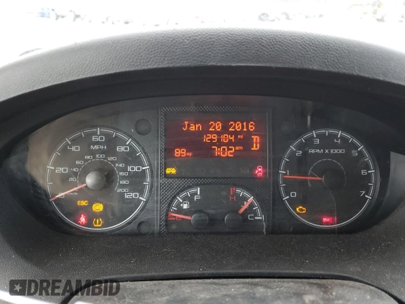 2017 Ram ProMaster Cargo with VIN 3C6TRVAG7HE547837, listed as a Copart auction lot 47671445 with 129,104 mi miles and Salvage Title. Bid and sale history available at DreamBid. Image 9.