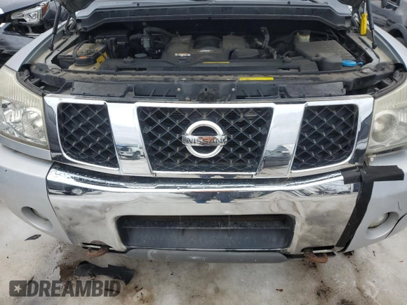 2005 Nissan Titan LE with VIN 1N6AA07B75N502911, listed as a Copart auction lot 47319305 with 208,218 mi miles and Clean Title. Bid and sale history available at carsss.com. Image 11.
