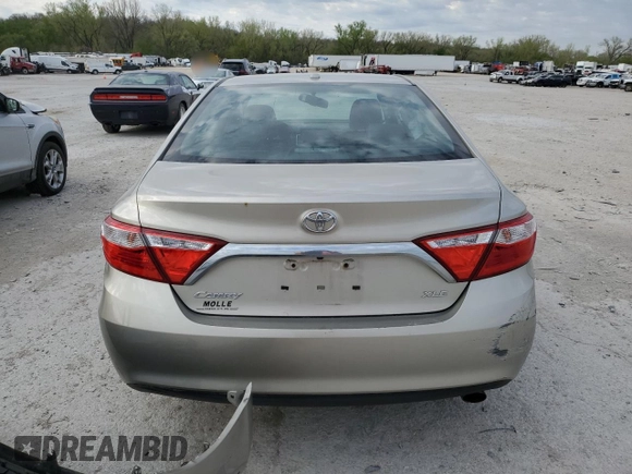 2015 Toyota Camry XLE with VIN 4T4BF1FK3FR492838, listed as a Copart auction lot 52785275 with 140,047 mi miles and Salvage Title. Bid and sale history available at carsss.com. Image 6.