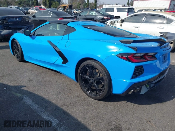 2020 Chevrolet Corvette 3LT z VIN 1G1Y82D45L5104956, wystawiony jako IAAI lot #41478131 z przebiegiem 49 295 mil mil oraz . Historia ofert i sprzedaży dostępna na DreamBid. Obrazek 3.