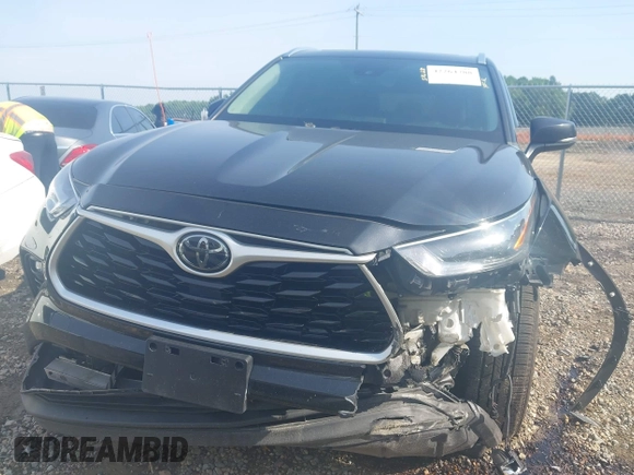 2021 Toyota Highlander XLE with VIN 5TDHZRBH3MS523919, listed as a IAAI auction lot 42264788 with 175,450 mi miles and . Bid and sale history available at DreamBid. Image 12.