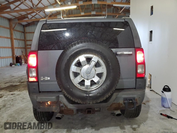 2008 Hummer H3 Luxury с VIN 5GTEN13E088155268, выставлен на аукционе Copart как лот 51757075 с пробегом 154 161 миль миль и Списание • Salvage title. История ставок и продаж доступна на DreamBid. Изображение 6.