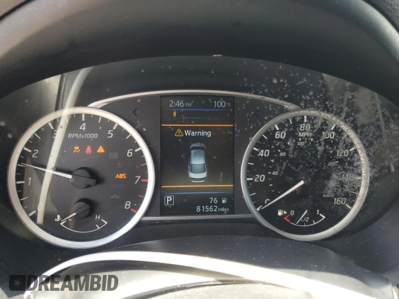 2019 Nissan Sentra S with VIN 3N1AB7APXKY265359, listed as a Copart auction lot 61694085 with 81,562 mi miles and Salvage title. Bid and sale history available at DreamBid. Image 9.