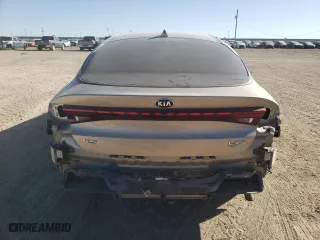 2021 Kia K5 LXS with VIN 5XXG14J23MG053217, listed as a Copart auction lot 47194815 with 82,133 mi miles and Salvage Title. Bid and sale history available at carsss.com. Image 6.