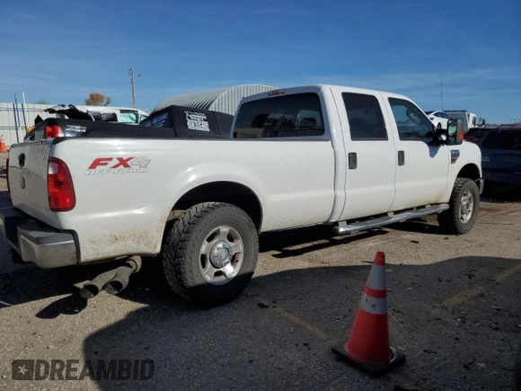 2010 Ford F-250 XL with VIN 1FTSW2BR8AEA98486, listed as a Copart auction lot 81964114 with 240,827 mi miles and Salvage title. Bid and sale history available at DreamBid. Image 3.