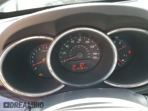 2012 Kia Sorento LX with VIN 5XYKT4A18CG232603, listed as a Copart auction lot 51419815 with 141,911 mi miles and Non Repairable. Bid and sale history available at carsss.com. Image 9.
