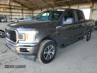 2018 Ford F-150 XL with VIN 1FTEW1C53JKC34785, listed as a Copart auction lot 53495525 with 135,270 mi miles and Clean Title. Bid and sale history available at carsss.com. Image 1.