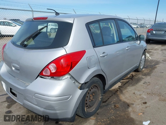 2009 Nissan Versa 1.8 SL with VIN 3N1BC13E49L388740, listed as a IAAI auction lot 41966343 with 125,780 mi miles. Bid and sale history available at carsss.com. Image 4.