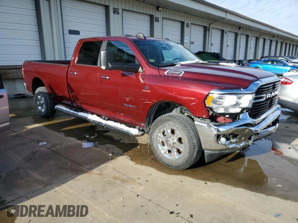2019 Ram 2500 Big Horn with VIN 3C6UR5JL9KG647631, listed as a Copart auction lot 45173075 with 134,588 mi miles and Salvage title. Bid and sale history available at DreamBid. Image 4.