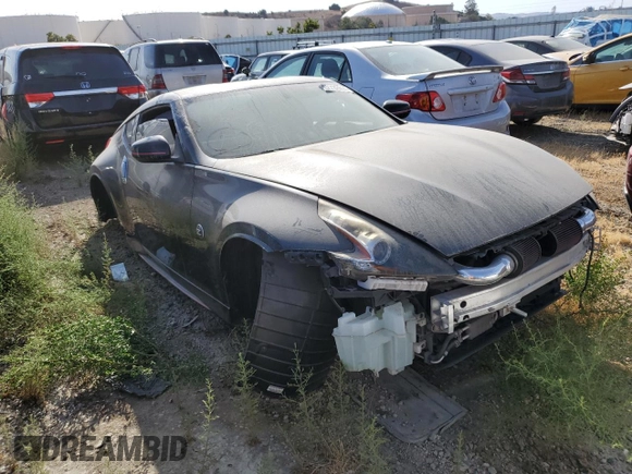 2016 Nissan 370Z with VIN JN1AZ4EH7GM931150, listed as a Copart auction lot 62732414 with 82,999 mi miles and Salvage Title. Bid and sale history available at carsss.com. Image 4.
