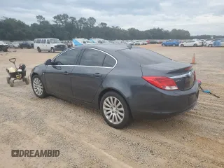 2011 Buick Regal CXL RL2 with VIN 2G4GP5EC8B9196834, listed as a Copart auction lot 74107594 with Not provided miles and Salvage title. Bid and sale history available at DreamBid. Image 2.