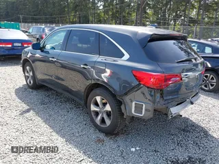 2015 Acura MDX with VIN 5FRYD4H23FB014665, listed as a IAAI auction lot 42146423 with 90,776 mi miles and . Bid and sale history available at DreamBid. Image 3.