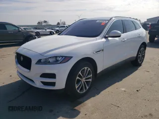 2019 Jaguar F-Pace 25t Premium with VIN SADCJ2GX6KA361131, listed as a Copart auction lot 44243675 with Not Provided miles and Salvage Title. Bid and sale history available at DreamBid. Image 1.