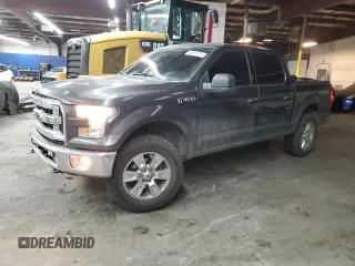 2016 Ford F-150 XLT with VIN 1FTEW1EF3GKE76491, listed as a Copart auction lot 45911015 with 116,881 mi miles and Salvage Title. Bid and sale history available at carsss.com. Image 1.