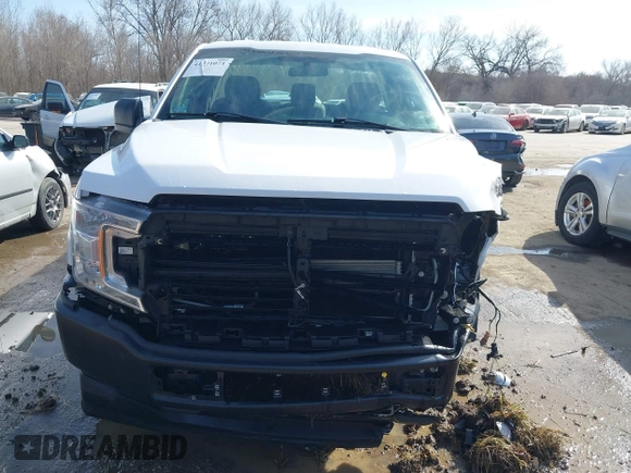 2018 Ford F-150 XL with VIN 1FTMF1CB0JKC51979, listed as a IAAI auction lot 41771071 with 24,214 mi miles. Bid and sale history available at carsss.com. Image 13.
