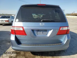 2007 Honda Odyssey EX with VIN 5FNRL384X7B031971, listed as a Copart auction lot 51521035 with 184,473 mi miles and Salvage Title. Bid and sale history available at carsss.com. Image 6.