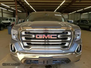 2022 GMC Sierra 1500 Limited SLT with VIN 1GTU9DET8NZ192191, listed as a Copart auction lot 46782145 with 0 mi miles and Salvage Title. Bid and sale history available at carsss.com. Image 5.