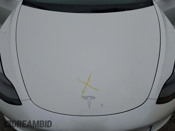 2023 Tesla Model 3 with VIN 5YJ3E1EA3PF572763, listed as a Copart auction lot 43846255 with 0 mi miles and Salvage Title. Bid and sale history available at carsss.com. Image 13.