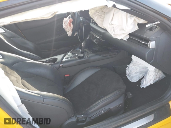 2022 Toyota Supra 2.0 with VIN WZ1DB2C01NW049250, listed as a IAAI auction lot 41731725 with Not provided miles and . Bid and sale history available at DreamBid. Image 5.
