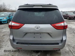 2017 Toyota Sienna LE with VIN 5TDJZ3DC5HS173988, listed as a Copart auction lot 46996375 with 67,971 mi miles and Salvage Title. Bid and sale history available at carsss.com. Image 6.