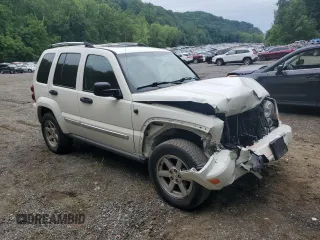 2005 Jeep Liberty Limited with VIN 1J8GL58K95W626135, listed as a Copart auction lot 62743495 with 139,029 mi miles and Salvage title. Bid and sale history available at DreamBid. Image 4.