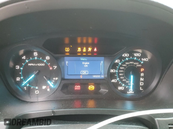 2015 Ford Explorer z VIN 1FM5K7B90FGC16981, wystawiony jako Copart lot #80695764 z przebiegiem 185 233 mil mil oraz Szkoda całkowita • Salvage title. Historia ofert i sprzedaży dostępna na DreamBid. Obrazek 9.
