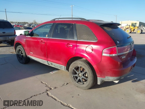 2008 Lincoln MKX with VIN 2LMDU68CX8BJ18199, listed as a IAAI auction lot 41835201 with 142,935 mi miles. Bid and sale history available at carsss.com. Image 3.