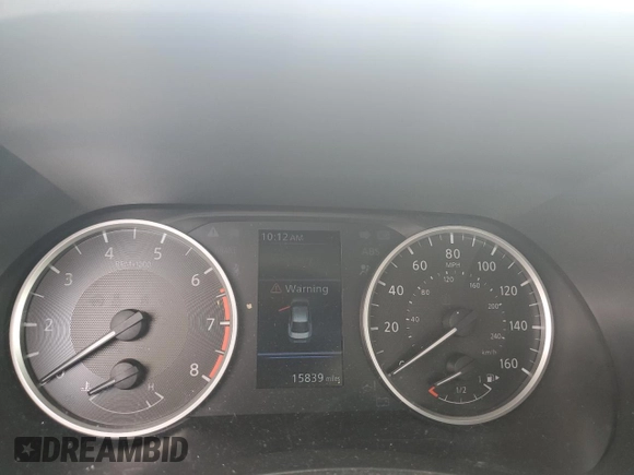 2024 Nissan Sentra S with VIN 3N1AB8BV6RY249706, listed as a Copart auction lot 47398675 with 15,839 mi miles and Salvage Title. Bid and sale history available at DreamBid. Image 9.